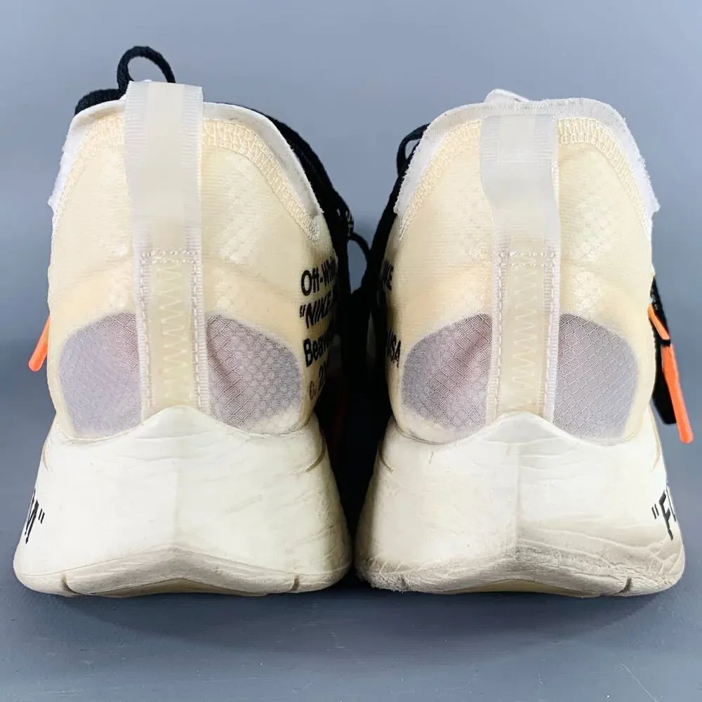 NIKE x OFF-WHITE 2017  11 The Ten White Translucent Synthetic Athletic Sneakers